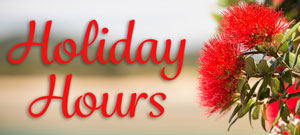 Lockwood Homes Holiday Hours