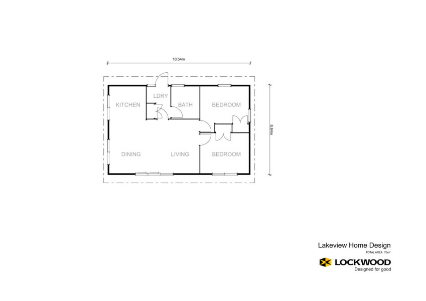Lockwood Home Lakeview Design Floor Plan
