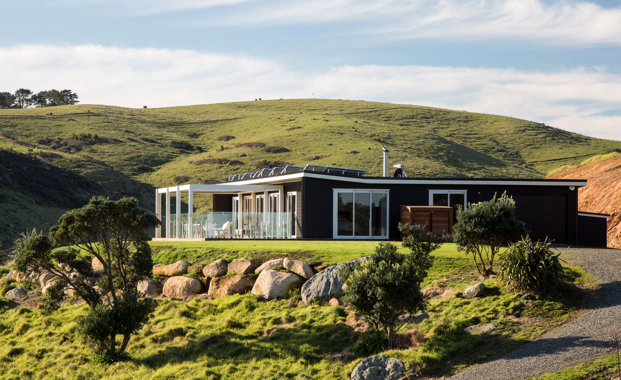 Totally offgrid remote island living Lockwood Homes