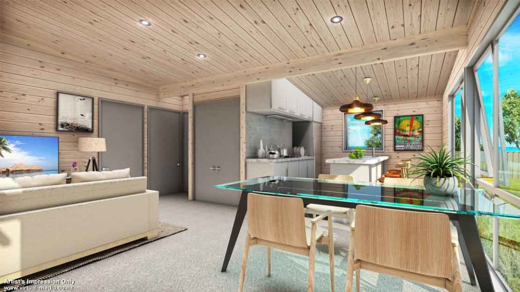 Lockwood Home Living, Dining and Kitchen Area