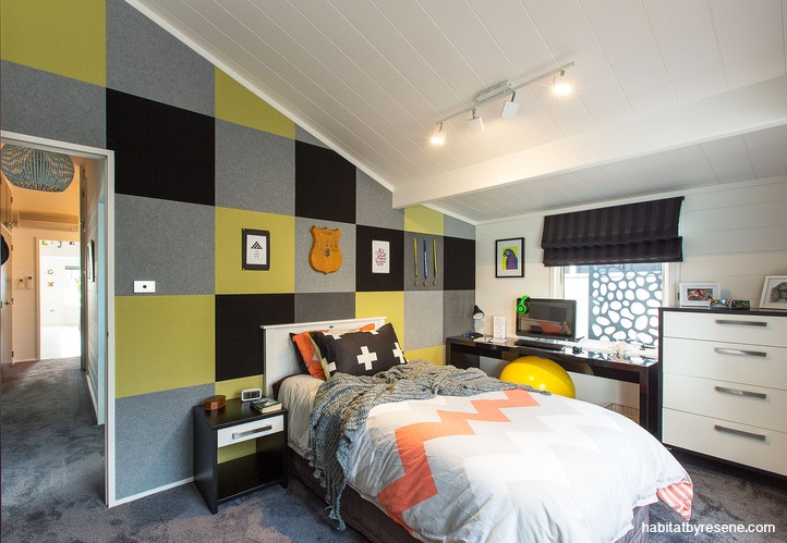 bedroom with resene