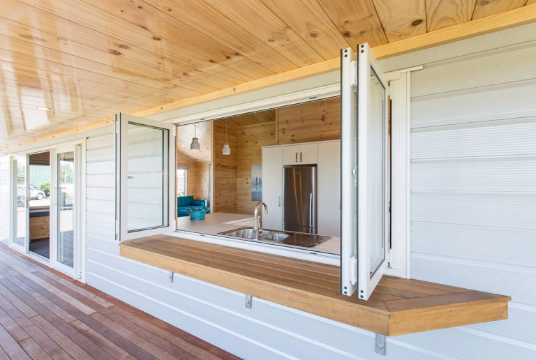 Lockwood home with bi-fold windows