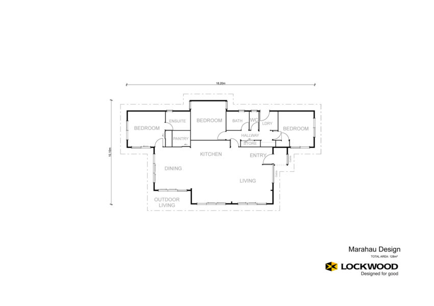 Lockwood Home Marahau Design Floor Plan