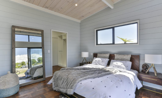 Lockwood Home Acacia Design Bedroom with Walk in Wardrobe View