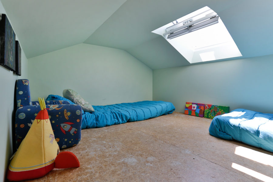 Lockwood Design and Build in Kaiteretere Bedroom with Skylight
