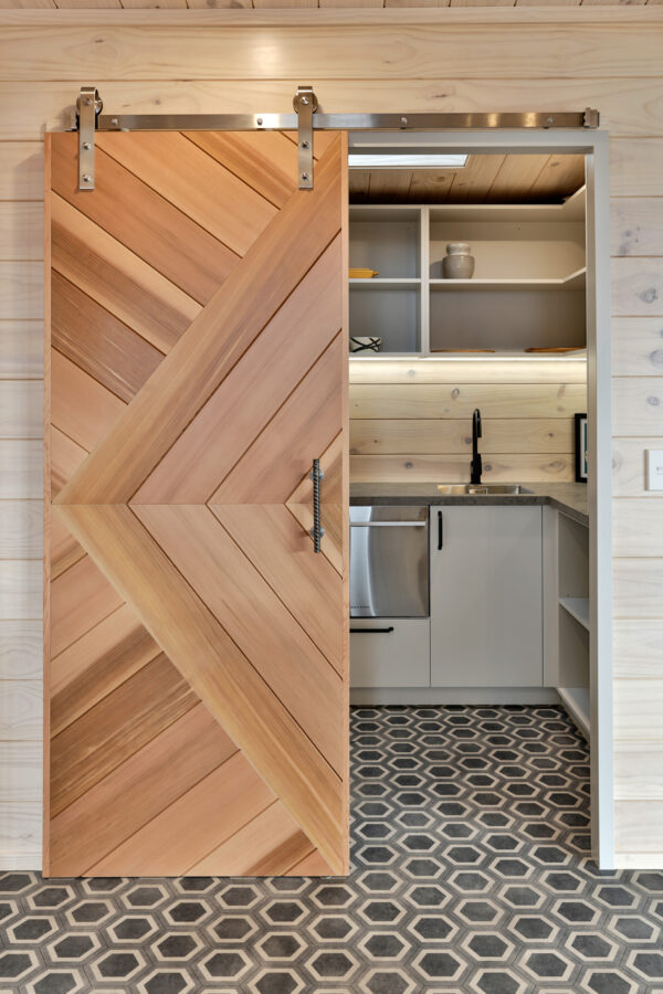 Custom Lockwood Barn Door Lockwood Homes