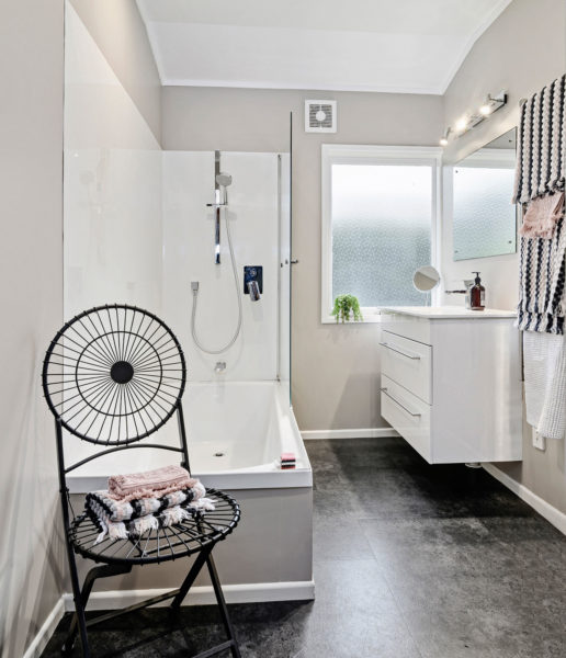 Lockwood Home 60's Modernised in Rotorua Bathroom